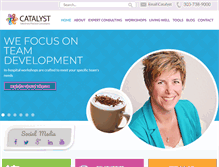 Tablet Screenshot of catalystvetpc.com